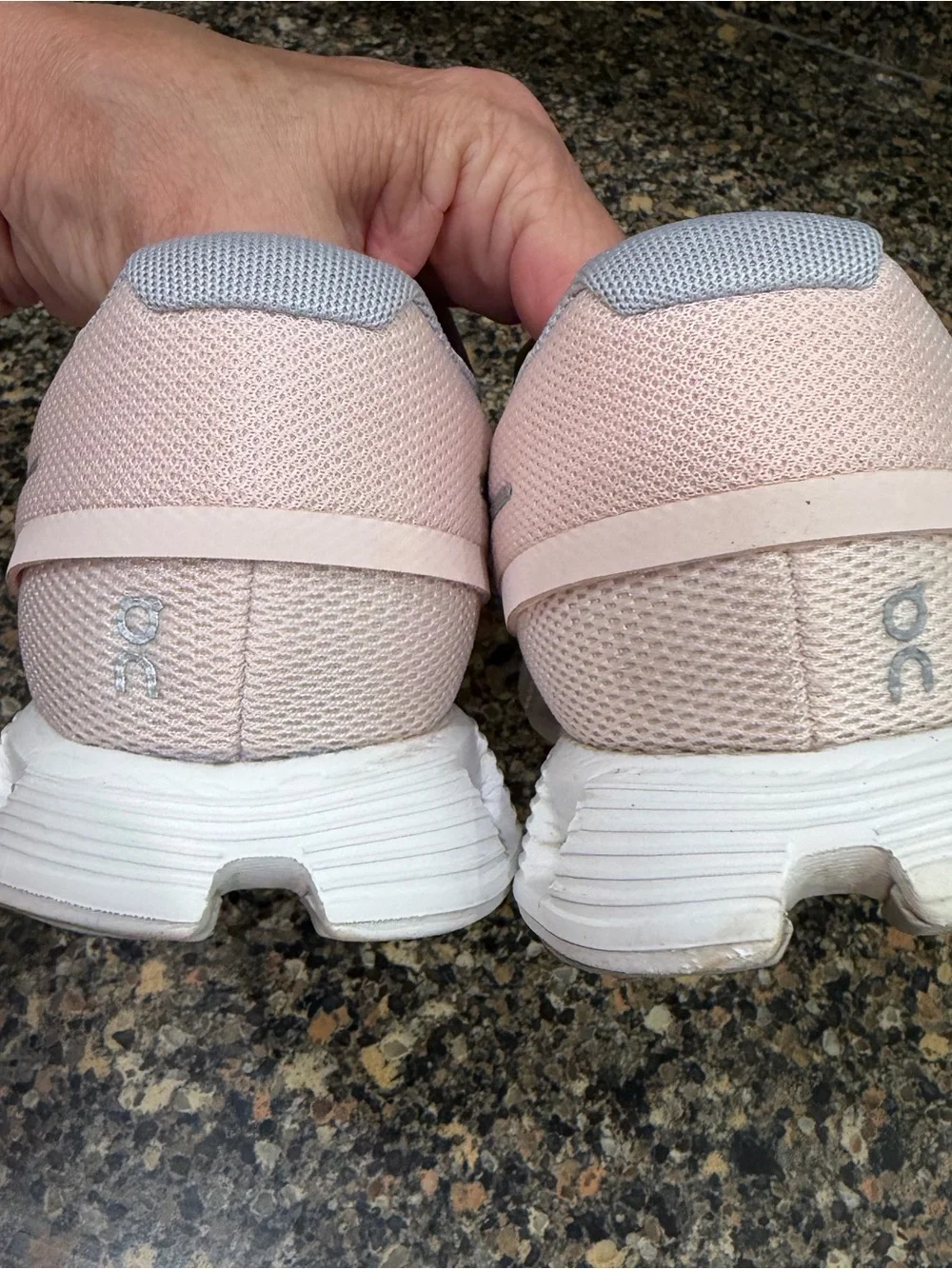 On Running Cloud Women's Running Shoe - Light Pink 9.5 - Picture 7 of 10